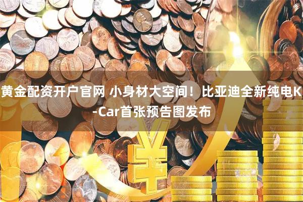 黄金配资开户官网 小身材大空间！比亚迪全新纯电K-Car首张预告图发布